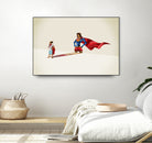 Kid of Steel 2 by Jason Ratliff on GIANT ART - red vector illustration