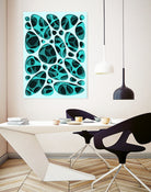 Interarea #16 by fabrice blin on GIANT ART - blue digital drawing