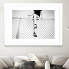 Hoping Fences by Linas Vaitonis on GIANT ART - gray photo illustration