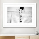 Hoping Fences by Linas Vaitonis on GIANT ART - gray photo illustration