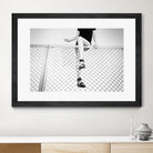 Hoping Fences by Linas Vaitonis on GIANT ART - gray photo illustration