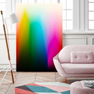 Every Color Rainbow Gradient on Film Stock by William Bottini on GIANT ART - red photo illustration