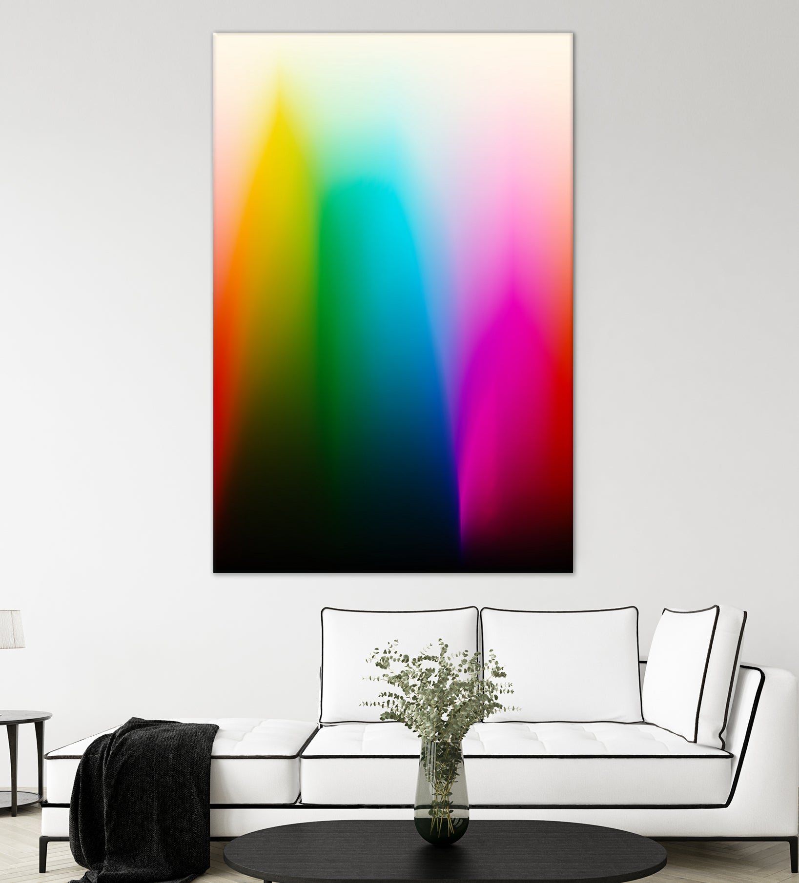 Every Color Rainbow Gradient on Film Stock by William Bottini on GIANT ART - red photo illustration