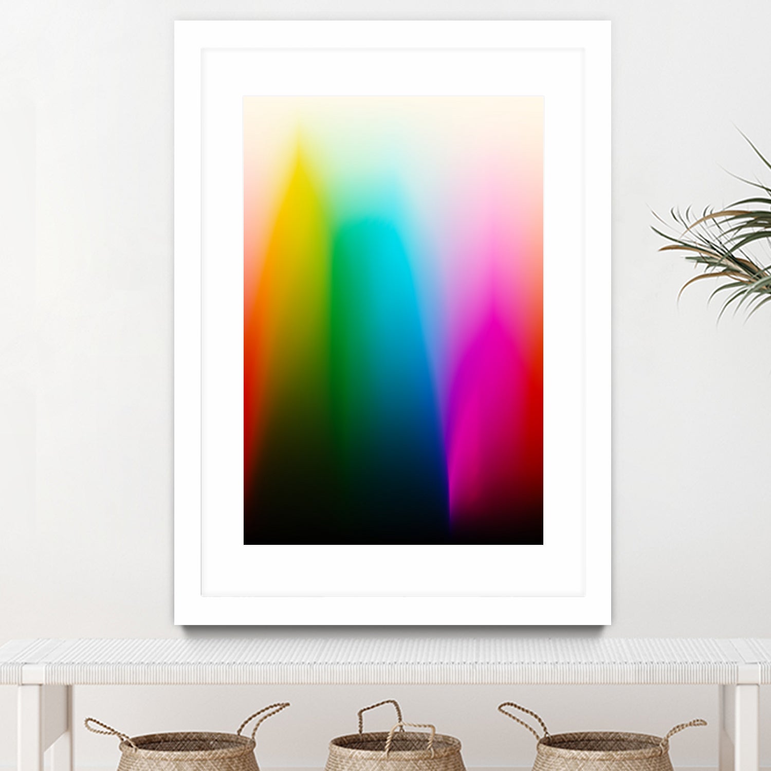 Every Color Rainbow Gradient on Film Stock by William Bottini on GIANT ART - red photo illustration