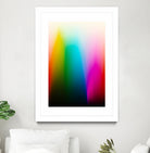 Every Color Rainbow Gradient on Film Stock by William Bottini on GIANT ART - red photo illustration