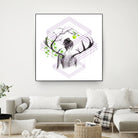 Grow by Emi Dimitrova on GIANT ART - white digital drawing