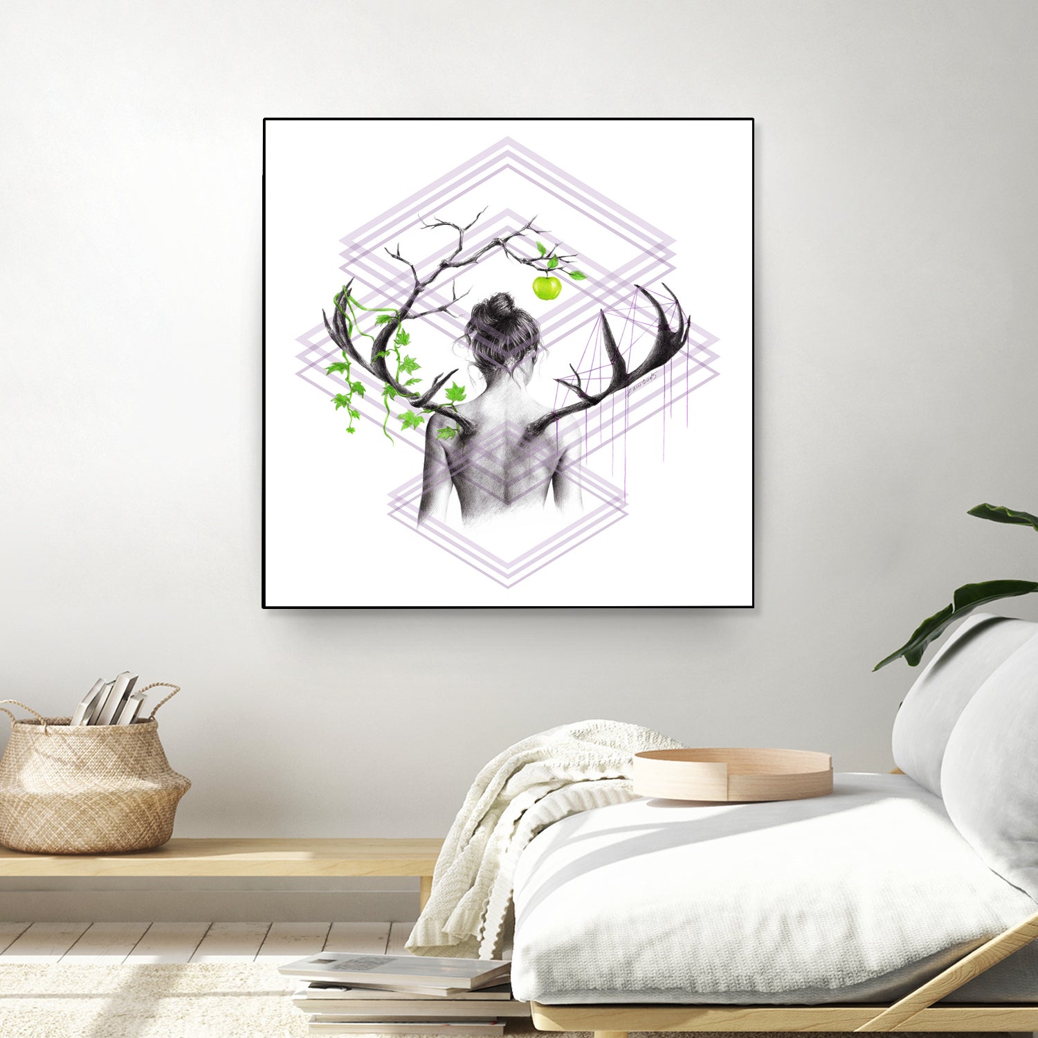 Grow by Emi Dimitrova on GIANT ART - white digital drawing