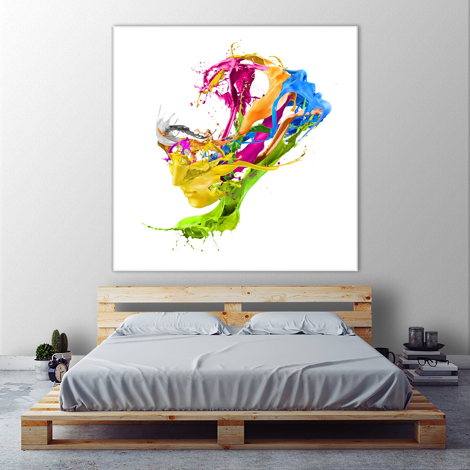 Colors - Unleash by Ferdi Rizkiyanto on GIANT ART - white digital painting