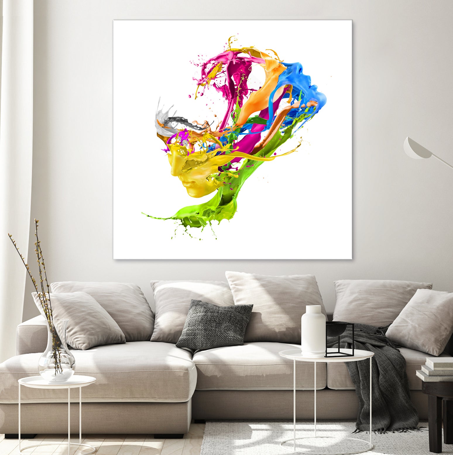 Colors - Unleash by Ferdi Rizkiyanto on GIANT ART - white digital painting