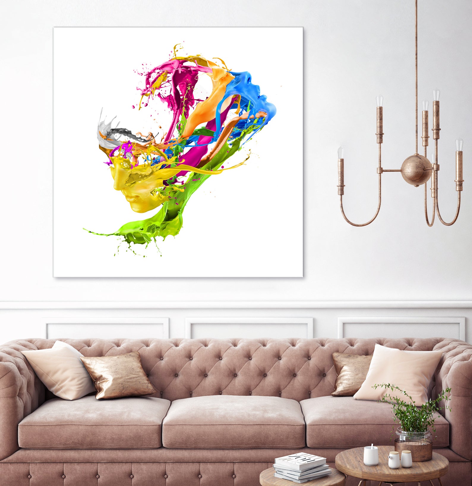 Colors - Unleash by Ferdi Rizkiyanto on GIANT ART - white digital painting