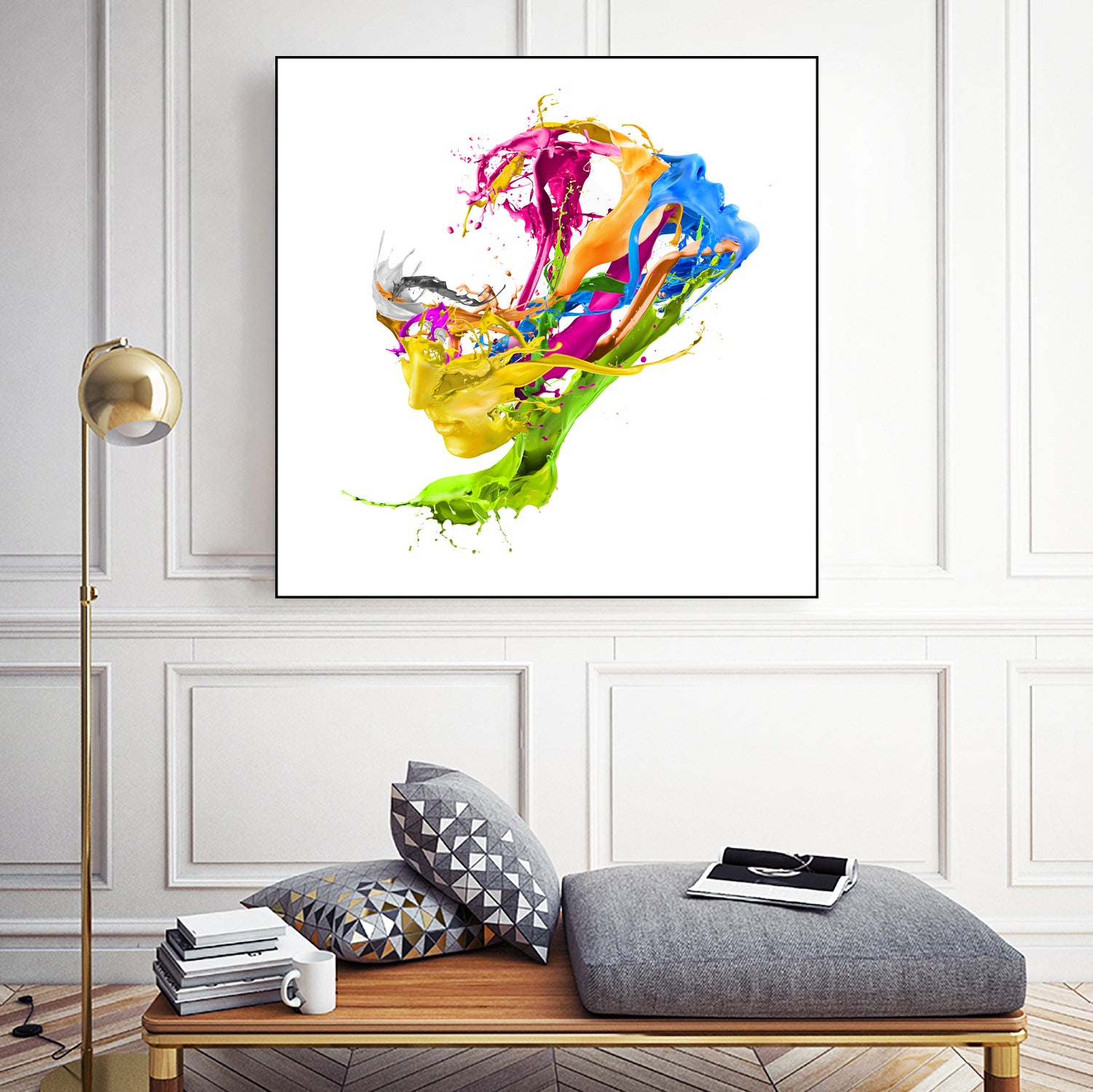 Colors - Unleash by Ferdi Rizkiyanto on GIANT ART - white digital painting