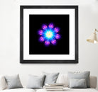 abstract flower2 by Ilya Shapko on GIANT ART - blue vector illustration