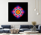 abstract flower3 by Ilya Shapko on GIANT ART - black vector illustration