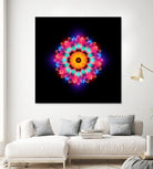 abstract flower3 by Ilya Shapko on GIANT ART - black vector illustration