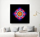 abstract flower3 by Ilya Shapko on GIANT ART - black vector illustration