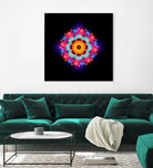 abstract flower3 by Ilya Shapko on GIANT ART - black vector illustration