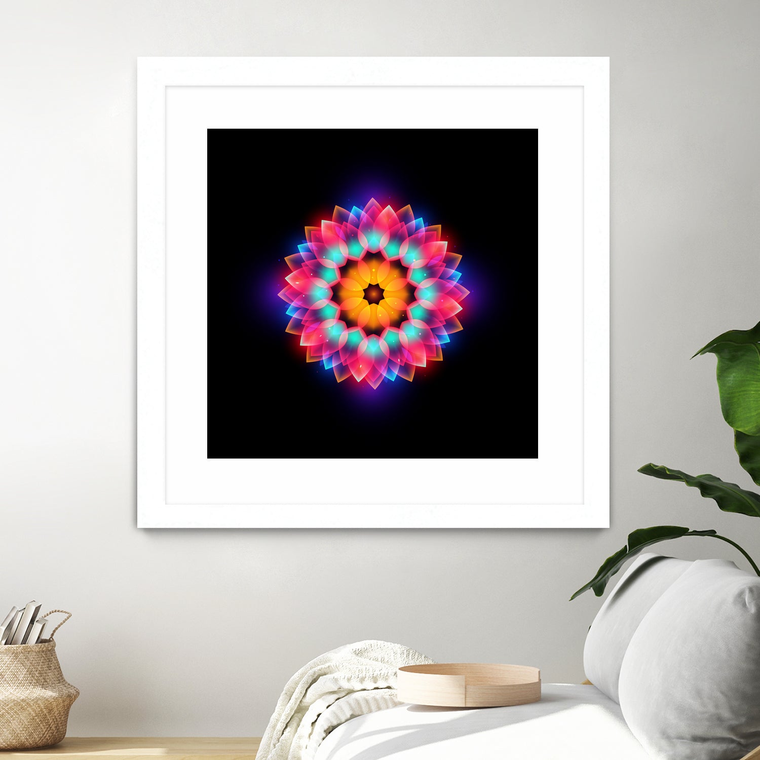 abstract flower3 by Ilya Shapko on GIANT ART - black vector illustration