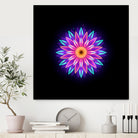 abstract flower1 by Ilya Shapko on GIANT ART - fuchsia vector illustration