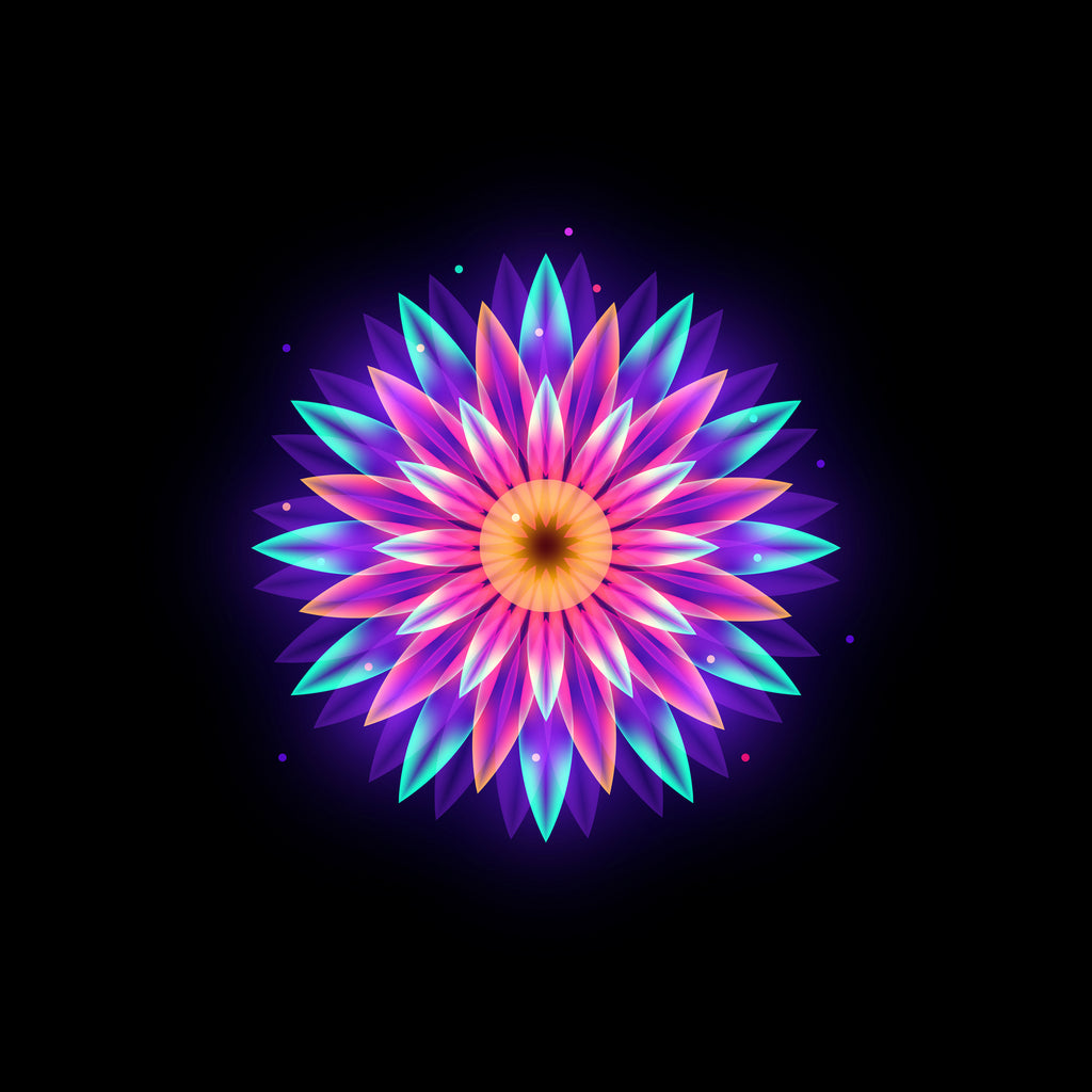 abstract flower1 by Ilya Shapko on GIANT ART - fuchsia vector illustration