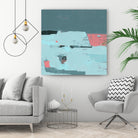 Creta by Octal Pixel on GIANT ART - blue digital painting