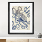 Octo Flow by Caldwell Rachel on GIANT ART - blue digital drawing