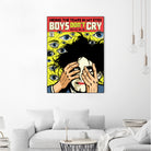 Boys Don't Cry by Bily Mariano da Luz on GIANT ART - yellow digital drawing