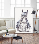 Bat-Cat by Koen Cheung Mok on GIANT ART - white character design