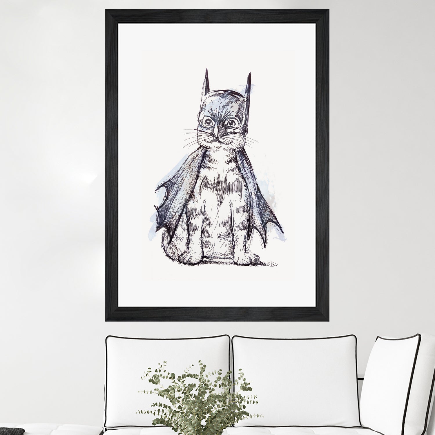 Bat-Cat by Koen Cheung Mok on GIANT ART - white character design