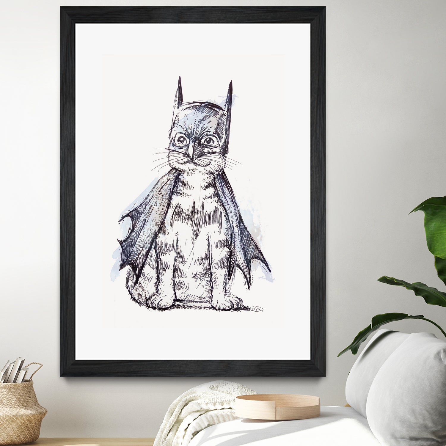 Bat-Cat by Koen Cheung Mok on GIANT ART - white character design