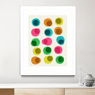 An Array of Circles by Trevor May on GIANT ART - pink digital painting