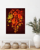 World of Warcraft *Death Knight Crest* by SucculentBurger Zolich on GIANT ART - red character design