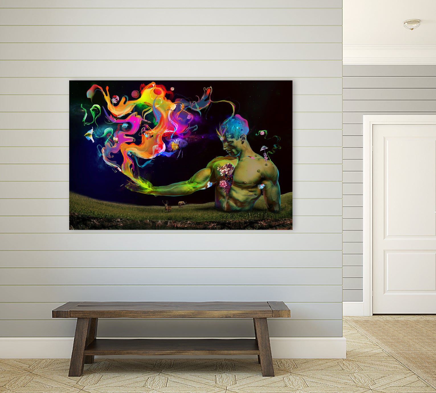 Alchemy Resonance by Archan Nair on GIANT ART - white digital painting