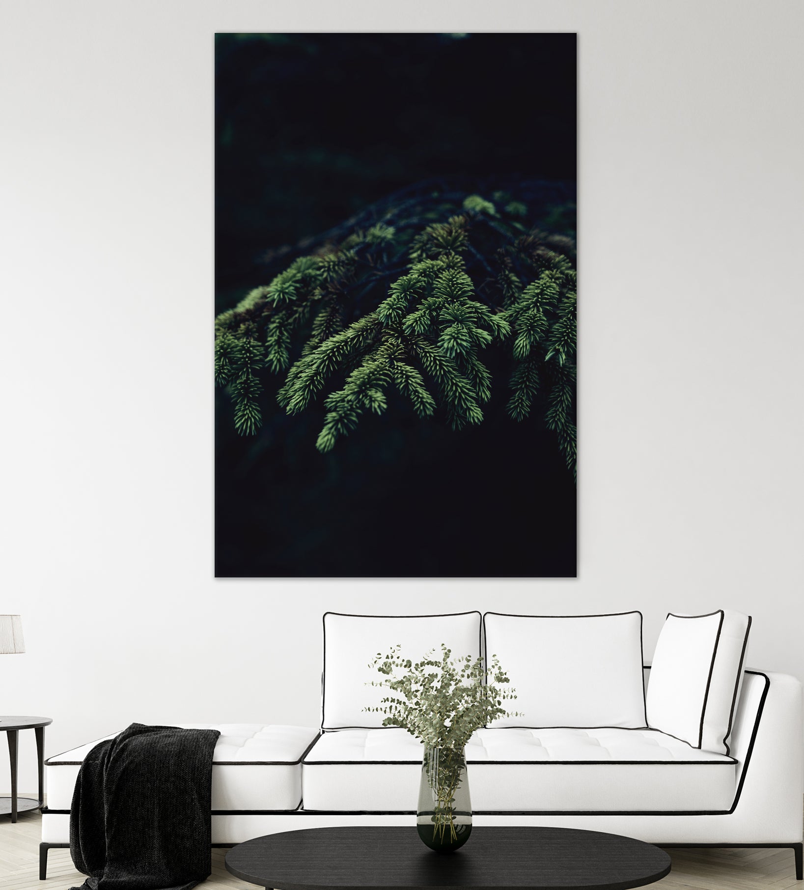 Fir tree by Mikhail Zhirnov on GIANT ART - green photo illustration