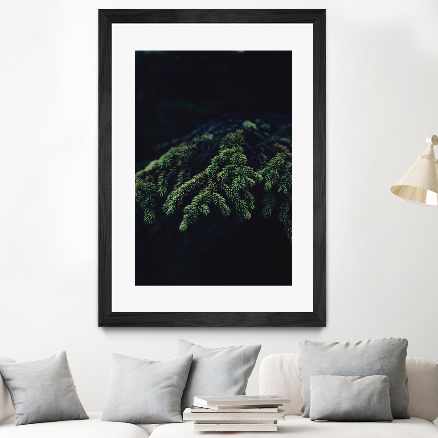 Fir tree by Mikhail Zhirnov on GIANT ART - green photo illustration