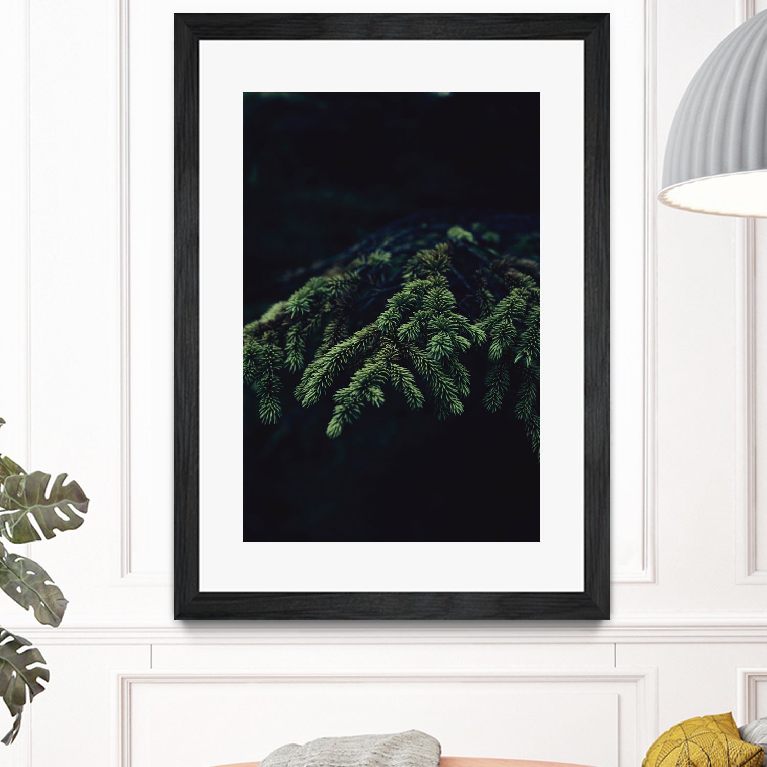 Fir tree by Mikhail Zhirnov on GIANT ART - green photo illustration