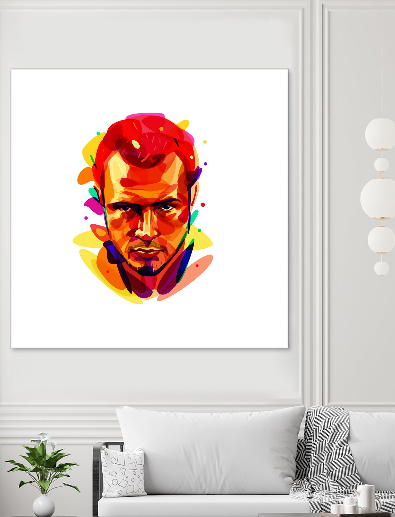 Scott Weiland by Ilya Shapko on GIANT ART - orange digital drawing