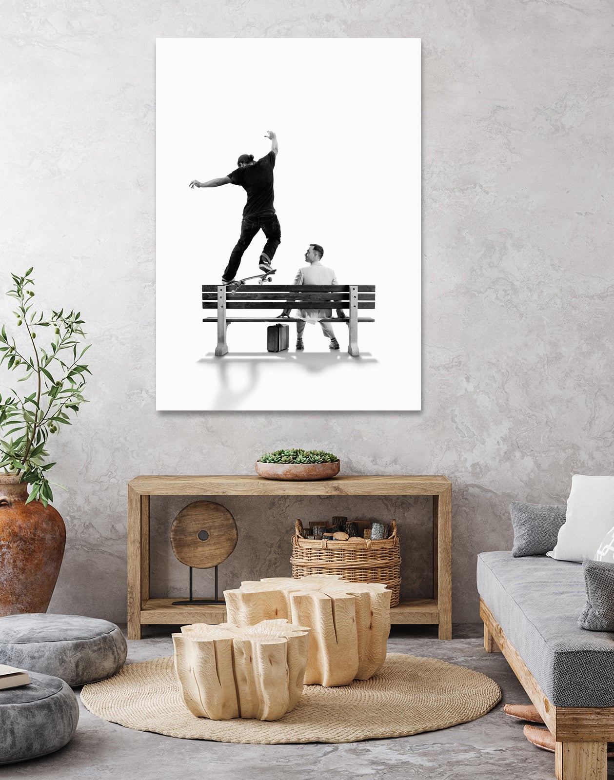 Forrest Gump - BS Crooked by Willian Sanfer on GIANT ART - white photo manipulation