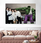 It's A Knockout! by Dan Avenell on GIANT ART - green digital painting