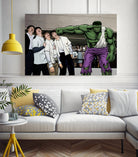 It's A Knockout! by Dan Avenell on GIANT ART - green digital painting