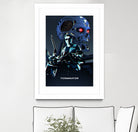 Terminator by Nikita Abakumov on GIANT ART - blue digital painting