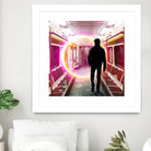 SUBWAY CAR 01 by Vin Zzep on GIANT ART - white digital painting