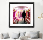 SUBWAY CAR 01 by Vin Zzep on GIANT ART - white digital painting