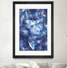 Ursa Major and Ursa Minor by Cristiana Palestini on GIANT ART - blue cartooning