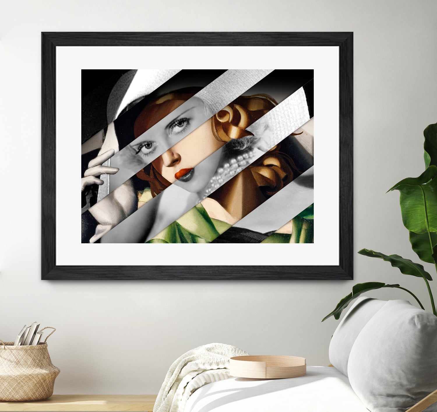 Tamara De Lempicka & Bette Davis by Luigi Tarini on GIANT ART - gray photo manipulation