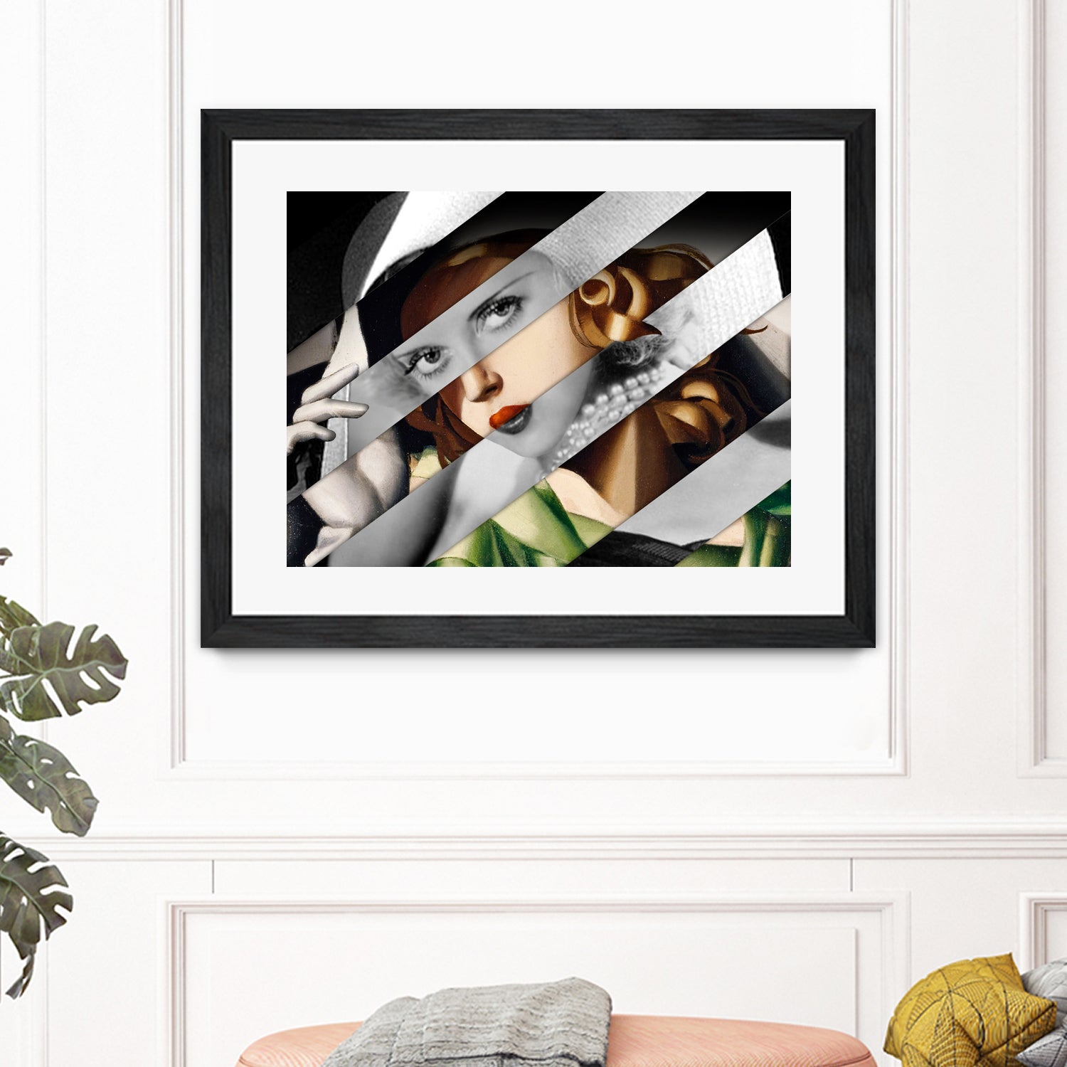 Tamara De Lempicka & Bette Davis by Luigi Tarini on GIANT ART - gray photo manipulation