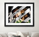 Tamara De Lempicka & Bette Davis by Luigi Tarini on GIANT ART - gray photo manipulation