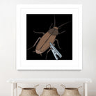 Roach-Clip by Proper Ganders on GIANT ART - brown vector illustration