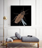 Roach-Clip by Proper Ganders on GIANT ART - brown vector illustration