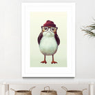 Hipster Porg by Andy Wynn on GIANT ART - red digital painting