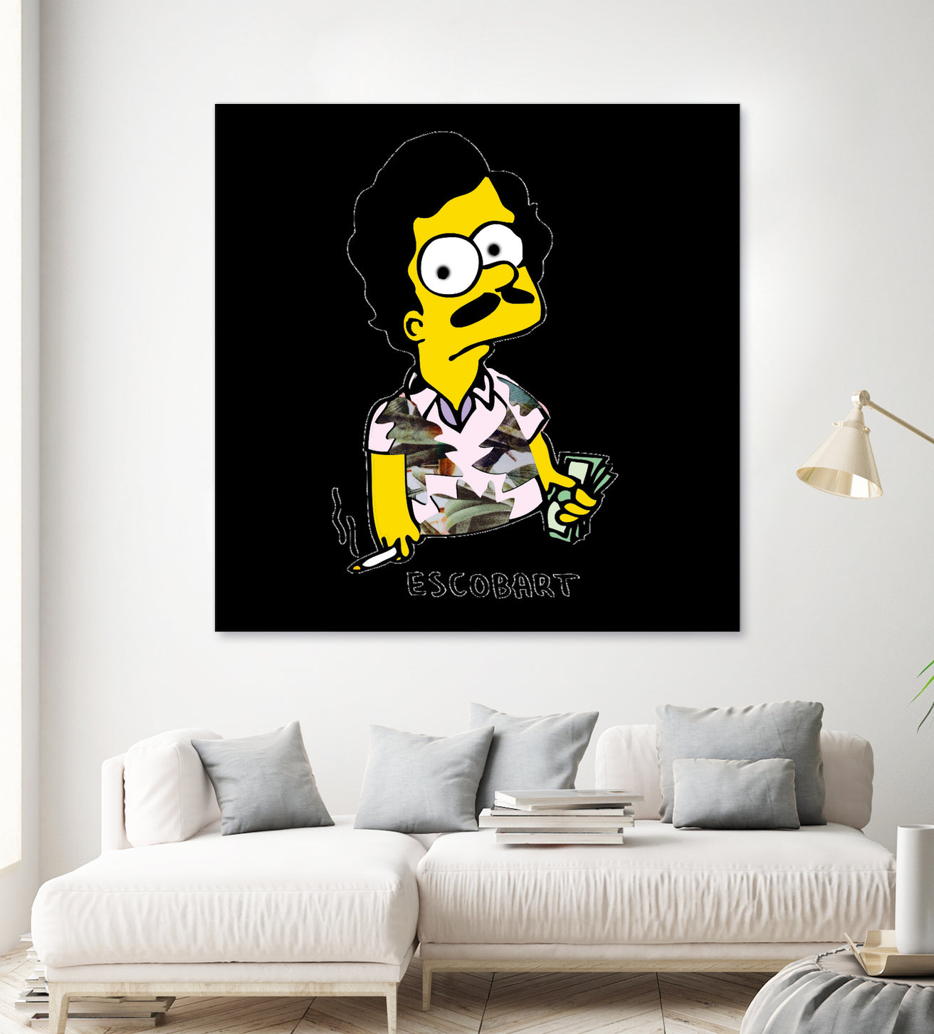 Escobart by Rickety Crafts on GIANT ART - yellow digital drawing